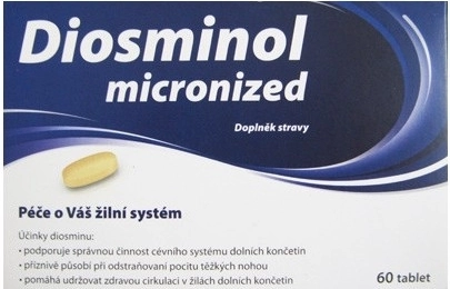 Diosminol na žíly a hemoroidy